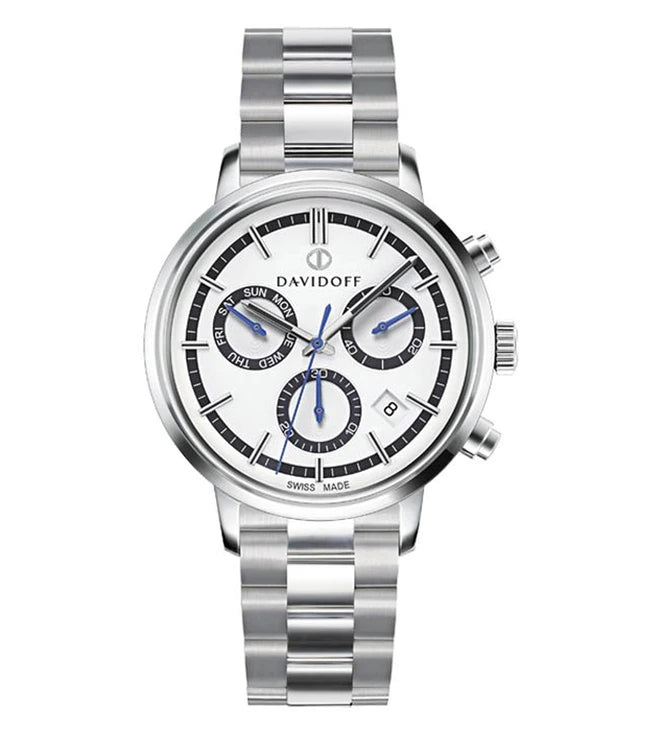 Davidoff SWISS MADE 23150 ESSENTIALS No. 2 Chronograph Swiss Made Watch For Men