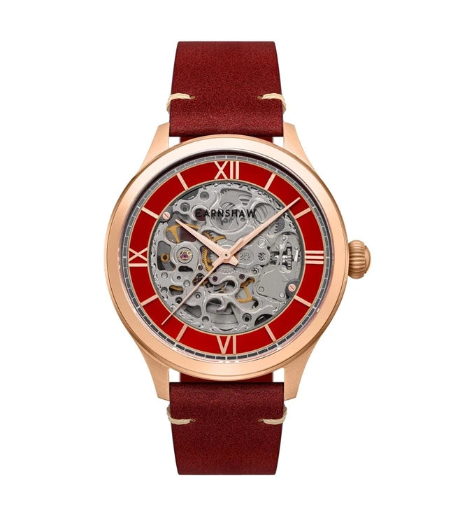 EARNSHAW Baron Automatic Skeleton Watch For Men's -ES-8230-04