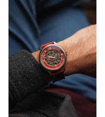 EARNSHAW Baron Automatic Skeleton Watch For Men's -ES-8230-04