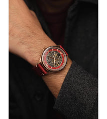 EARNSHAW Baron Automatic Skeleton Watch For Men's -ES-8230-04