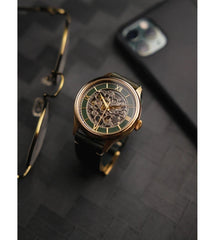 EARNSHAW Baron Automatic Skeleton Watch For Men's -ES-8230-03