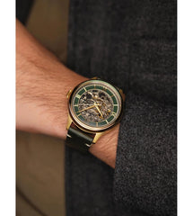 EARNSHAW Baron Automatic Skeleton Watch For Men's -ES-8230-03