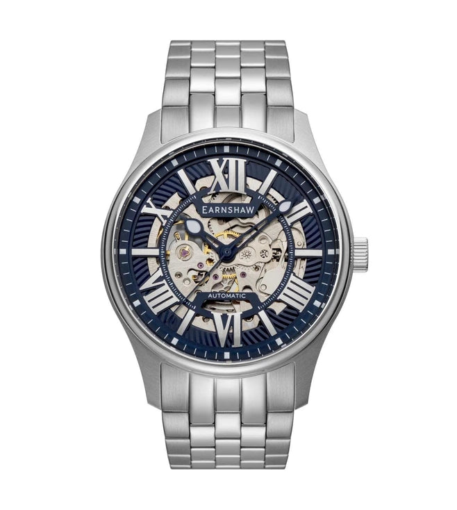 EARNSHAW Architects Automatic Skeleton Watch For Men's -ES-8240-33