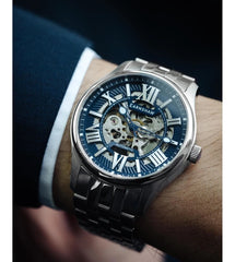 EARNSHAW Architects Automatic Skeleton Watch For Men's -ES-8240-33