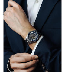 EARNSHAW Architects Automatic Skeleton Watch For Men's -ES-8240-33