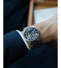 EARNSHAW Architects Automatic Skeleton Watch For Men's -ES-8240-33