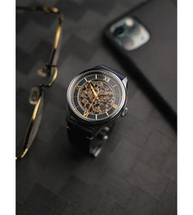 EARNSHAW Baron Automatic Skeleton Watch For Men's -ES-8230-02