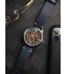 EARNSHAW Baron Automatic Skeleton Watch For Men's -ES-8230-02