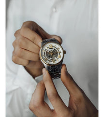 EARNSHAW Architects Automatic Skeleton Watch For Men's -ES-8240-44