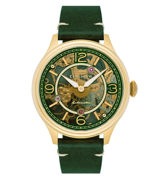 EARNSHAW Baron Automatic Skeleton Watch For Men's -ES-8231-02