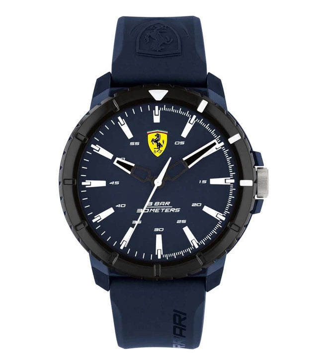 Scuderia Ferrari Forza Evo Quartz Blue Round Dial Men's Watch - 830904