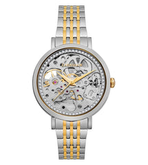 Earnshaw Baron and Nightingale Crystals Automatic Round Dial Couple Watch - ES-8229-SET-04