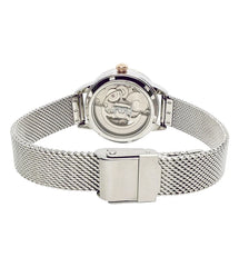 Earnshaw Baron and Anning Automatic Skeleton Round Dial Couple Watch - ES-8230- SET-01