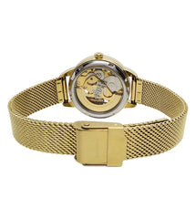 Earnshaw Baron and Anning Mech-Automatic Skeleton Round Dial Couple Watch - ES-8231-SET-02