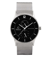 Obaku Torden Onyx Multifunction Brown Round Dial Men's Watch -  V157GMCBMC