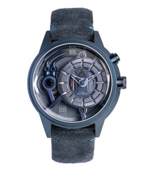 The Electricianz The Steel Z Night Light Quartz Men's Watch - ZZ-A4C/04-CLB