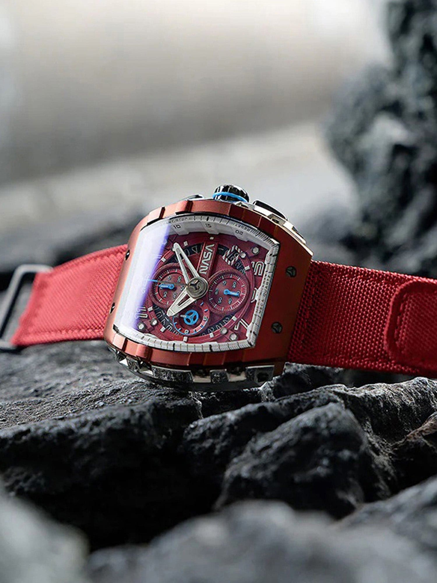 Nubeo Magellan Chronograph Nasa Limited Edition Men's Watch - NB-6024-NAS-01