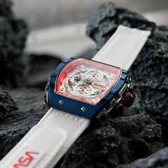 Nubeo Magellan Chronograph Nasa Limited Edition Men's Watch - NB-6024-NAS-02