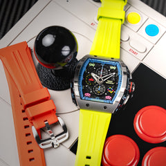 Nubeo Magellan Men's Watch - NB-6024-SI-03