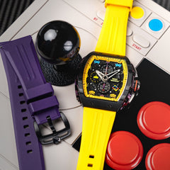 Nubeo Magellan Men's Watch - NB-6024-SI-04