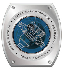 Nubeo Magellan Automatic Space Invaders Men's Watch - NB-6047-SI-01