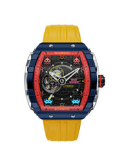 Nubeo Magellan Automatic Space Invaders Men's Watch - NB-6047-SI-02