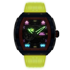 Nubeo Magellan Automatic Space Invaders Men's Watch - NB-6047-SI-02