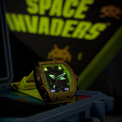 Nubeo Magellan Automatic Space Invaders Men's Watch - NB-6047-SI-03