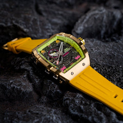 Nubeo Magellan Automatic Space Invaders Men's Watch - NB-6047-SI-03