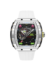 Nubeo Magellan Automatic Space Invaders Men's Watch - NB-6047-SI-04