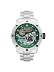 Nubeo Pioneer Limited Edition 21 Jewels Automatic Skeleton Men's Watch- NB-6048-11