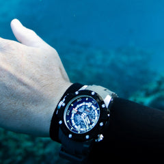 Nubeo Curiousity Automatic Skeleton Men's Watch- NB-6050-02