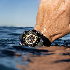 Nubeo Curiousity Automatic Skeleton Men's Watch- NB-6050-02