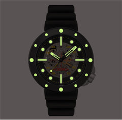 Nubeo Cassini Automatic Skeleton Dial Men's Watch - NB-6058-02