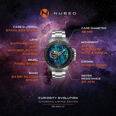 Nubeo Curiousity Evolution Limited Edition Men's Watch - NB-6066-22