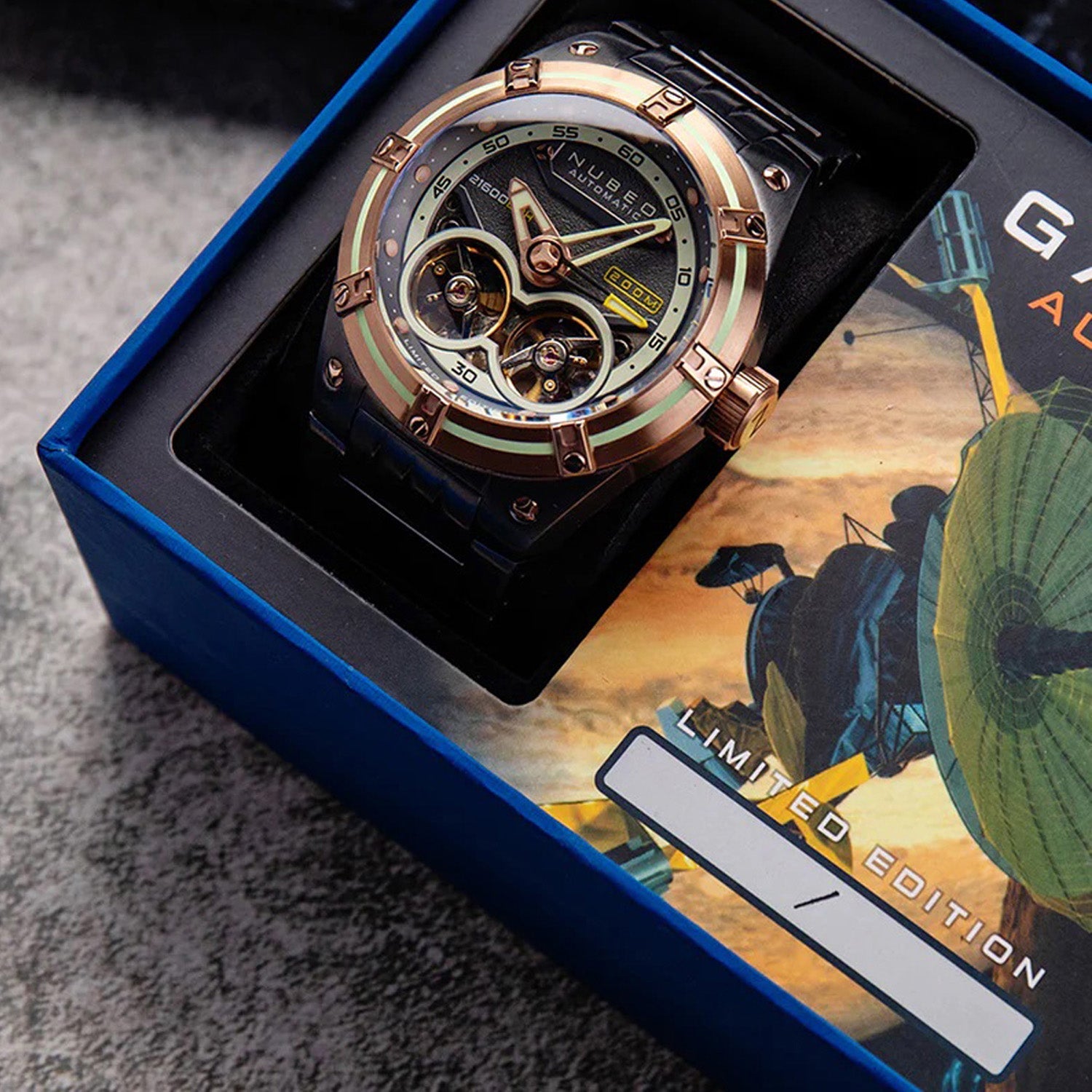 Nubeo Galileo Automatic Limited Edition Men's Watch - NB-6070-55