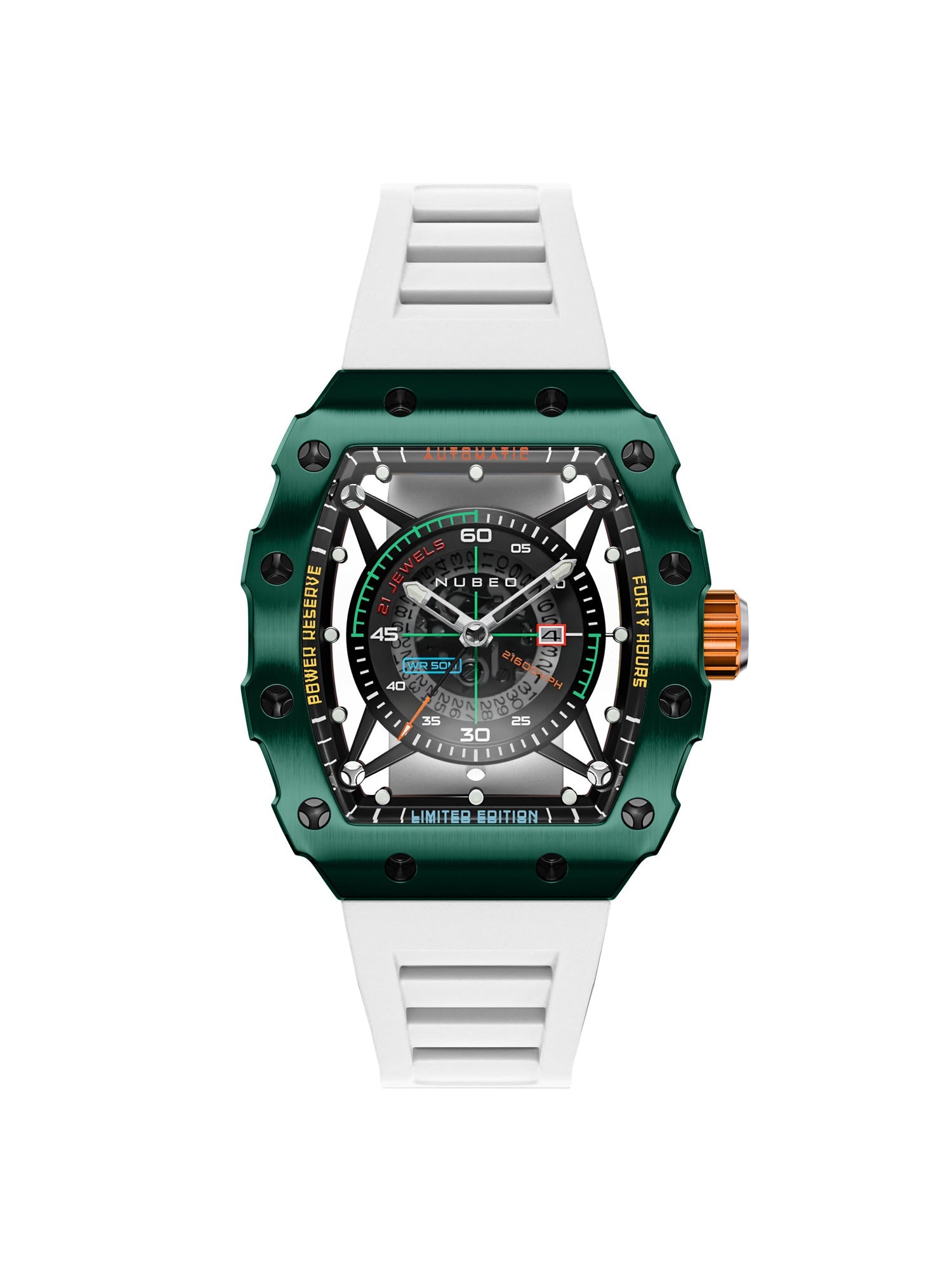 Nubeo Huygens Automatic Limited Edition 21 Jewels Men's Watch -  NB-6080-05