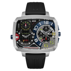 Nubeo Odyssey Triple Time Zone Chronograph Limited Edition Men's Watch -  NB-6084-01