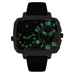 Nubeo Odyssey Triple Time Zone Chronograph Limited Edition Men's Watch -  NB-6084-01