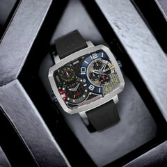 Nubeo Odyssey Triple Time Zone Chronograph Limited Edition Men's Watch -  NB-6084-01