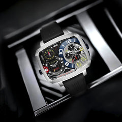 Nubeo Odyssey Triple Time Zone Chronograph Limited Edition Men's Watch -  NB-6084-01