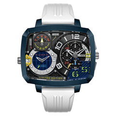 Nubeo Odyssey Triple Time Zone Chronograph Limited Edition Men's Watch -  NB-6084-04
