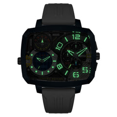 Nubeo Odyssey Triple Time Zone Chronograph Limited Edition Men's Watch -  NB-6084-04
