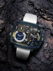 Nubeo Odyssey Triple Time Zone Chronograph Limited Edition Men's Watch -  NB-6084-04
