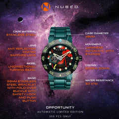 Nubeo Opportunity Automatic Limited Edition 24 Jewels Men's Watch -  NB-6086-33