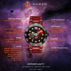 Nubeo Opportunity Automatic Limited Edition 24 Jewels Men's Watch -  NB-6086-44