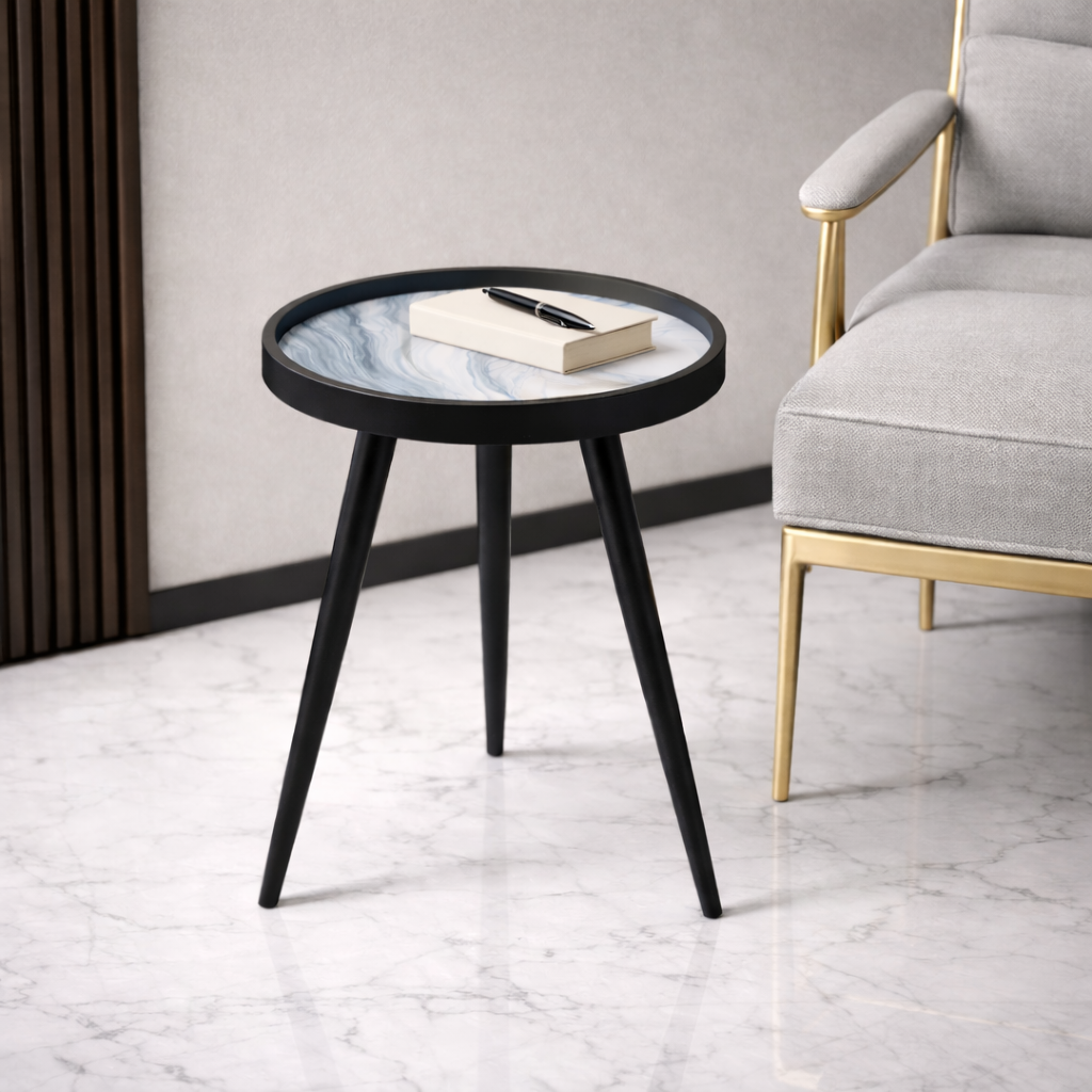 De Maison Decor Oceara Side Table Medium - Blue 