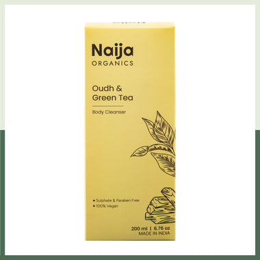 Naija Oudh & Green Tea Body Cleanser - 200 ml