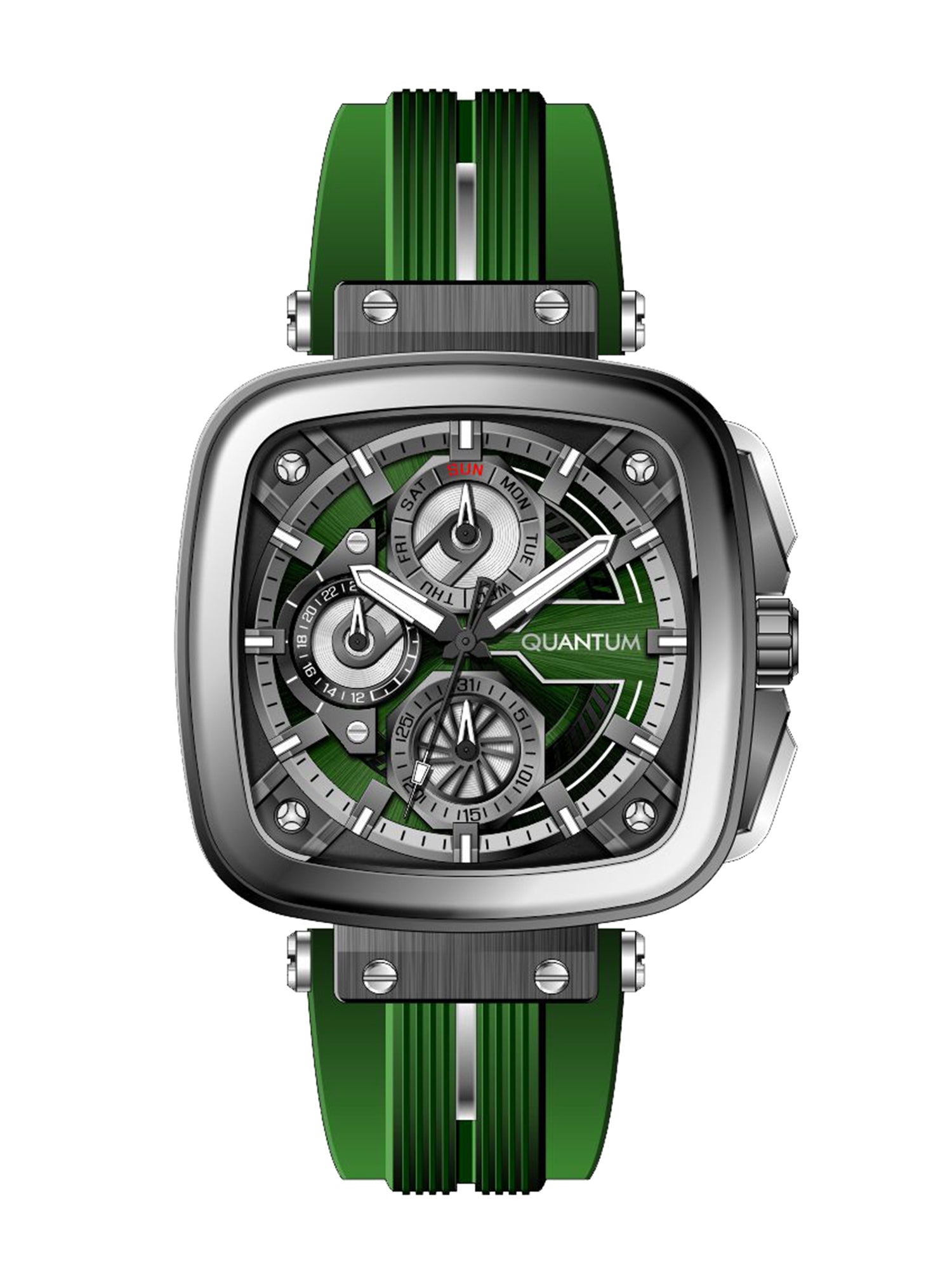 Quantum Powertech Multifunction Men's Watch - PWG1014.075_A