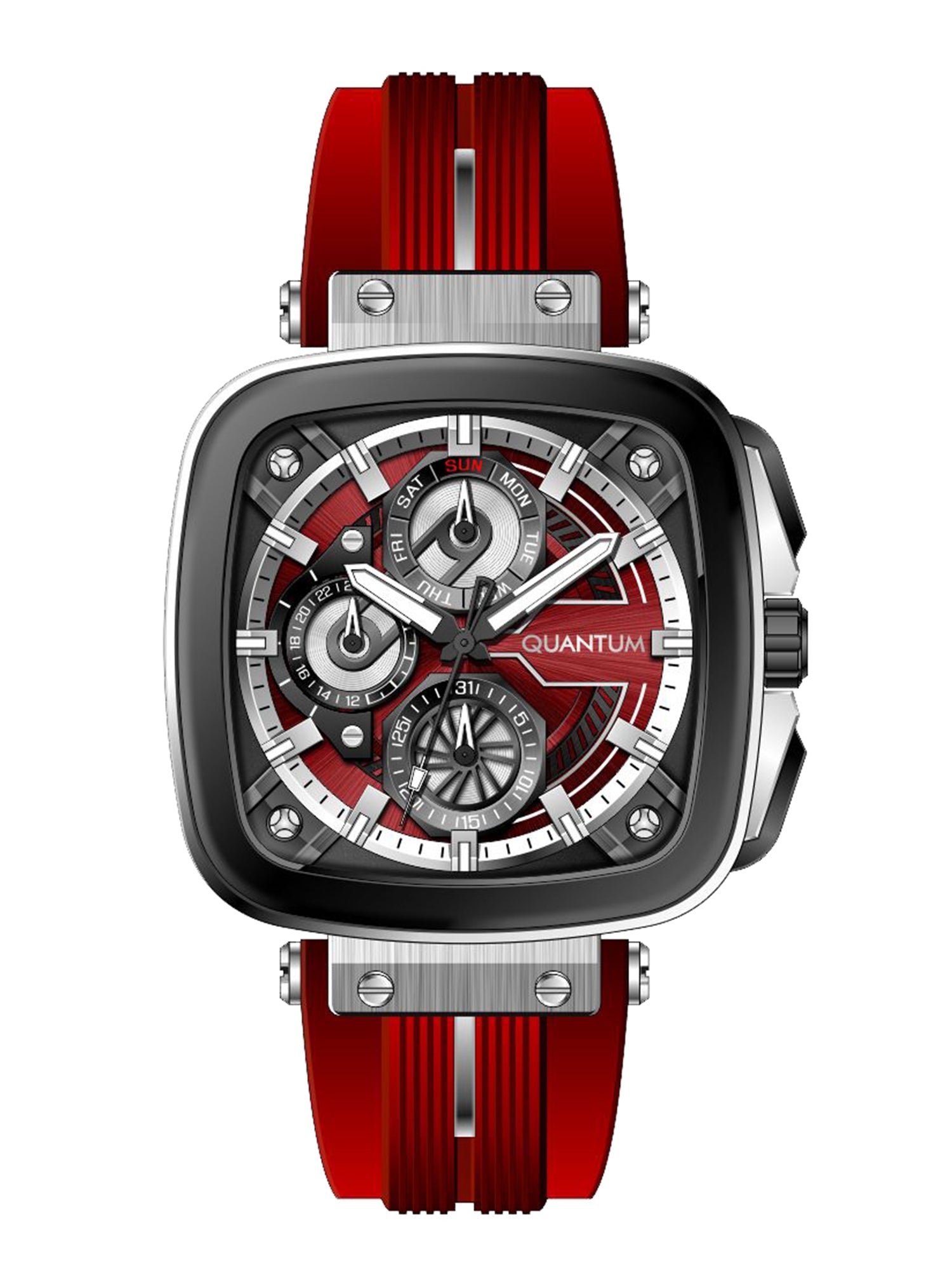 Quantum Powertech Multifunction Men's Watch - PWG1014.358_A
